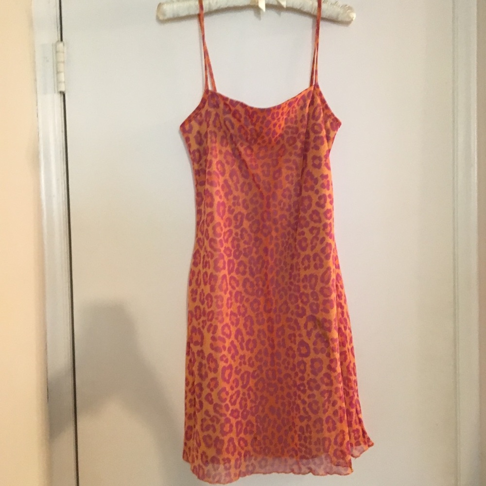 Leopard strappy sundress